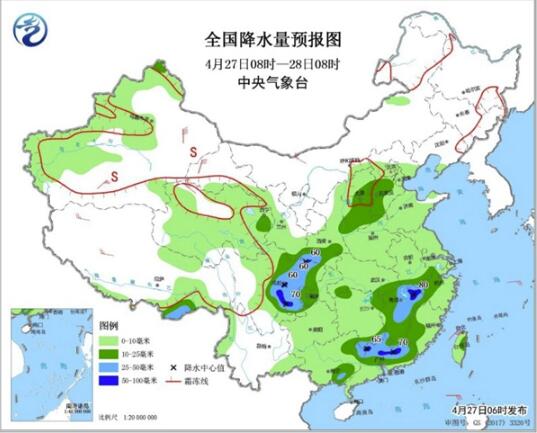 暴雨不断|大范围降水席卷中东部地区
