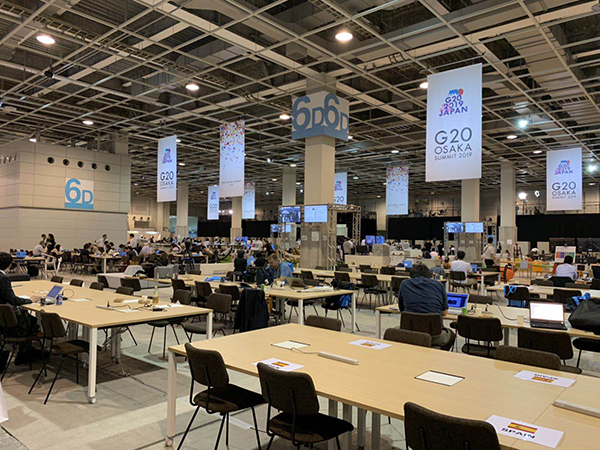 大阪G20峰会会场的详情细节:大阪G20一定程度上带动日本国内经济