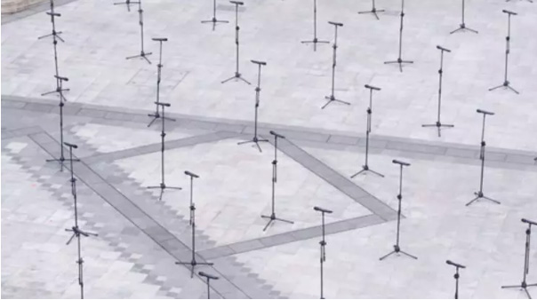 静安两处地标唱响同一首歌!为党和祖国送上深挚的祝福