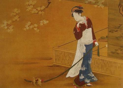 浮世绘画师歌川国芳:自画像也洋溢着爱猫之情