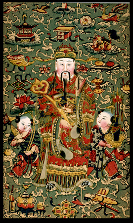 年画门神和纸马:年画的历史物质性